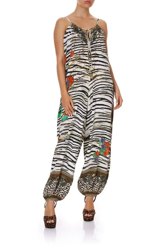 Camilla Playsuits and Jumpsuits Women Balloon Jumpsuit Cosmic Conflict