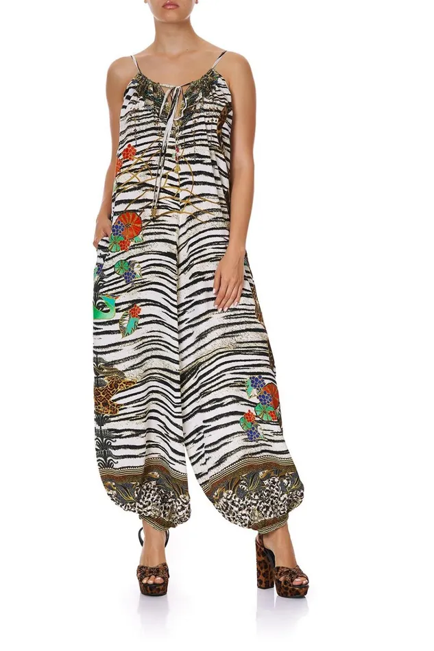 Camilla Playsuits and Jumpsuits Women Balloon Jumpsuit Cosmic Conflict