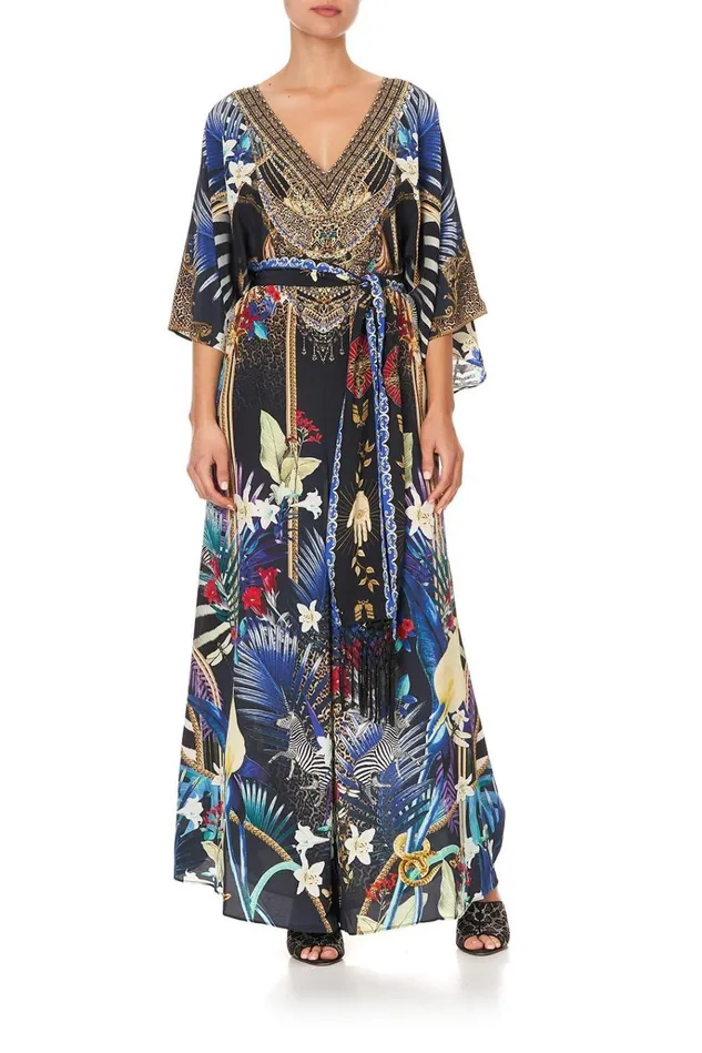 Camilla Playsuits and Jumpsuits Women Scarf Jumpsuit With Belt Rainbow Room