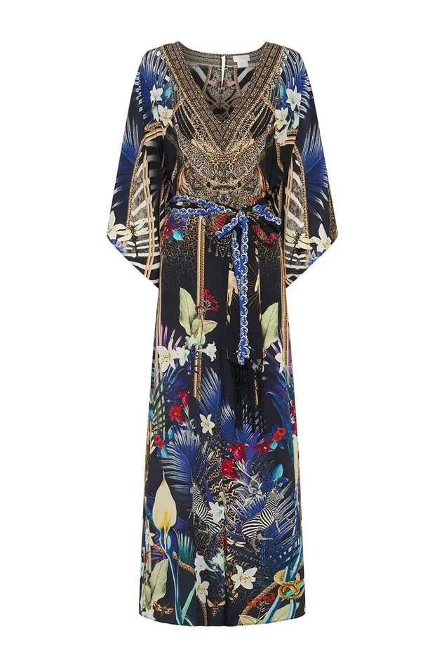 Camilla Playsuits and Jumpsuits Women Scarf Jumpsuit With Belt Rainbow Room