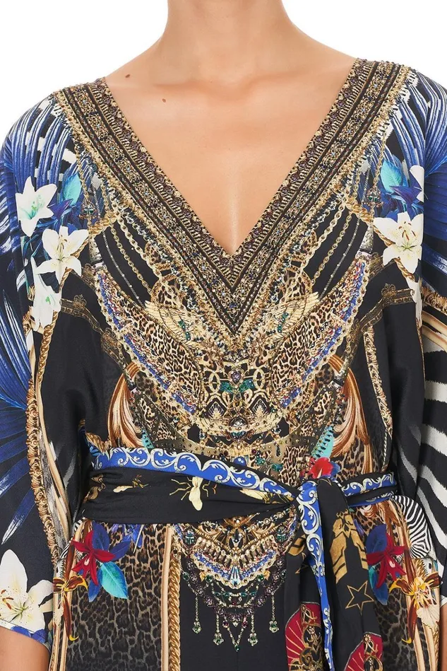 Camilla Playsuits and Jumpsuits Women Scarf Jumpsuit With Belt Rainbow Room