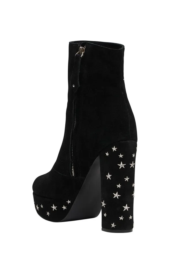 Camilla Shoes Women Platform Boot Solid Black