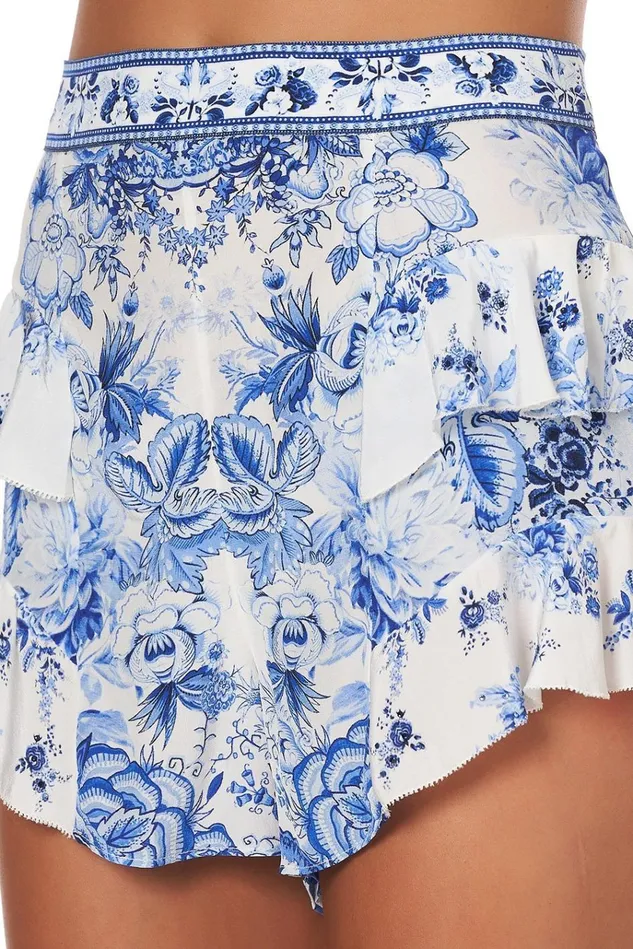 Camilla Shorts Women Ruffle Short High Tea