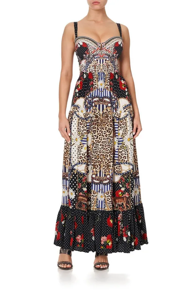 Camilla Skirts Women Tiered Skirt With Tie Up Detail Dear Brigitte