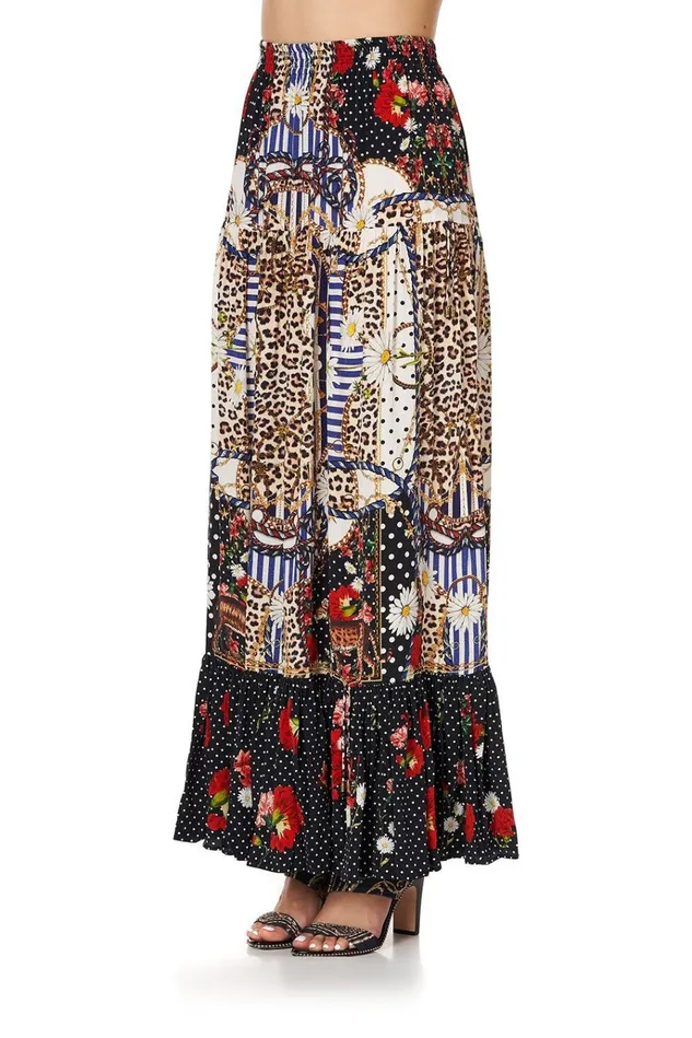 Camilla Skirts Women Tiered Skirt With Tie Up Detail Dear Brigitte