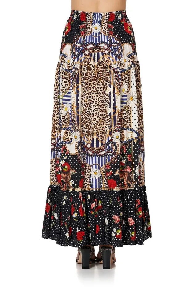 Camilla Skirts Women Tiered Skirt With Tie Up Detail Dear Brigitte