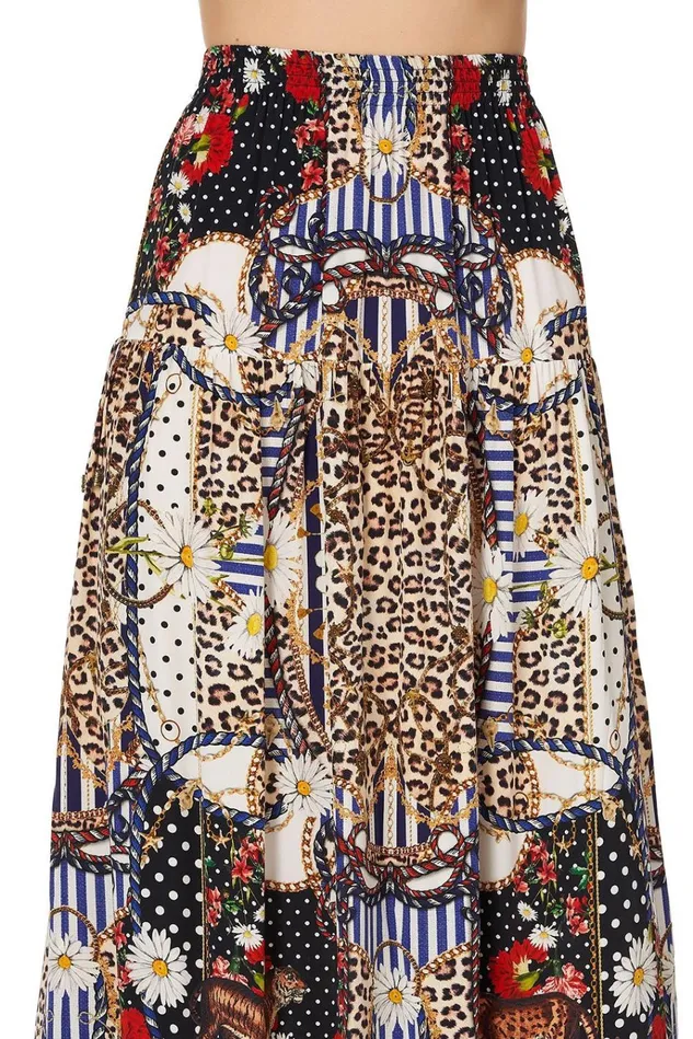 Camilla Skirts Women Tiered Skirt With Tie Up Detail Dear Brigitte