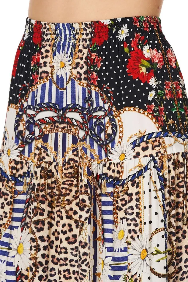 Camilla Skirts Women Tiered Skirt With Tie Up Detail Dear Brigitte