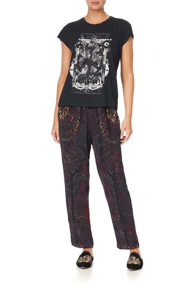 Camilla Tees Women Curved Hem Fitted Tee The Smoking Lounge