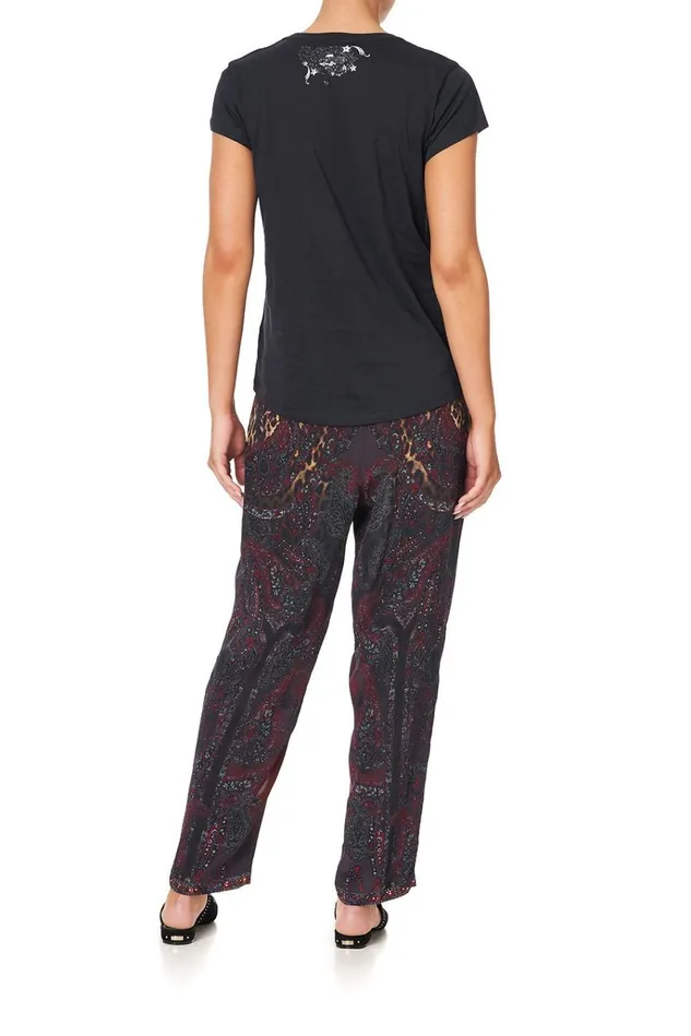 Camilla Tees Women Curved Hem Fitted Tee The Smoking Lounge