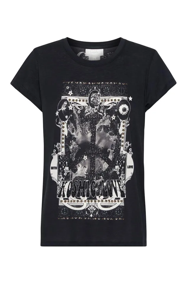Camilla Tees Women Curved Hem Fitted Tee The Smoking Lounge