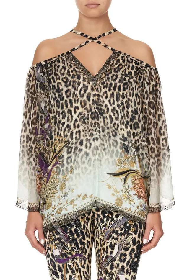 Camilla Tops Women Keyhole Off Shoulder Blouse Nomadic Nymph