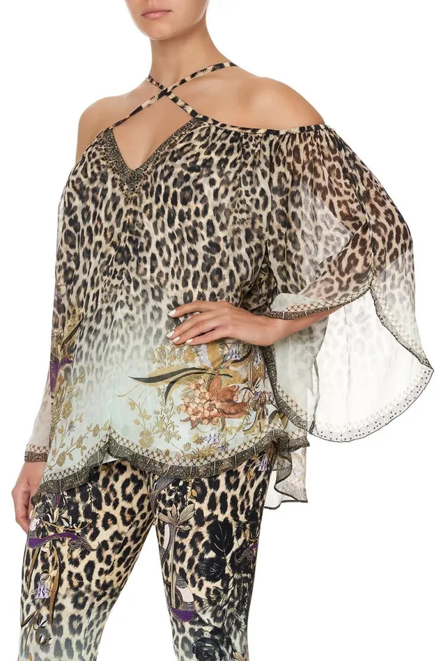 Camilla Tops Women Keyhole Off Shoulder Blouse Nomadic Nymph