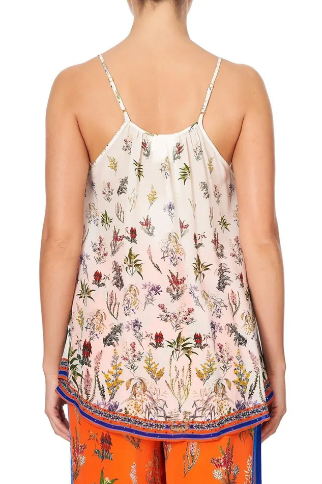 Camilla Tops Women Strap Top With Tie Front Detail Gone Coast