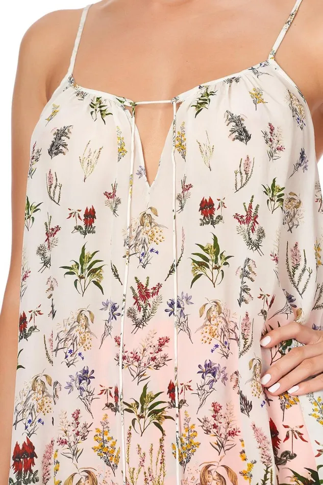 Camilla Tops Women Strap Top With Tie Front Detail Gone Coast