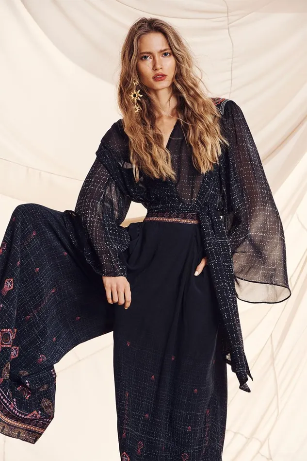 Camilla Tops Women Wrap Blouse With Yoke Mina Mina