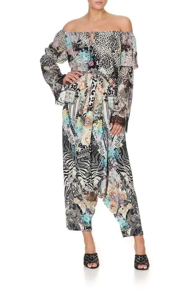 Camilla Trousers and Leggings Women Harem Pants Think Kinks