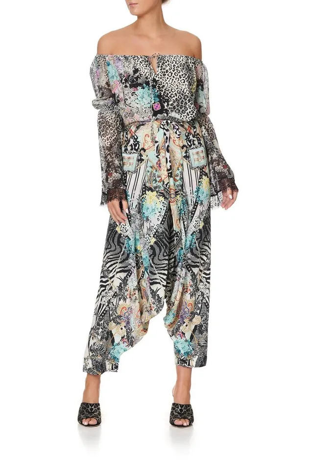 Camilla Trousers and Leggings Women Harem Pants Think Kinks
