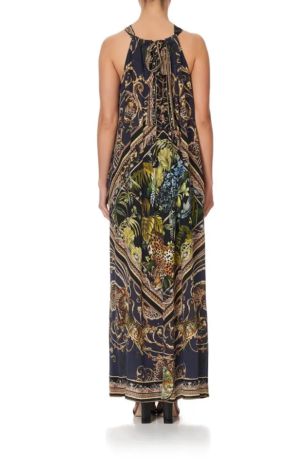 Camilla Wedding Guest Dresses Women Long Dress With Halter Neckline Seven Day Weekend
