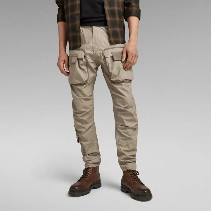 Cargos and Chinos Men GStar RAW 3D Regular Tapered Cargo Pants Dark Lever