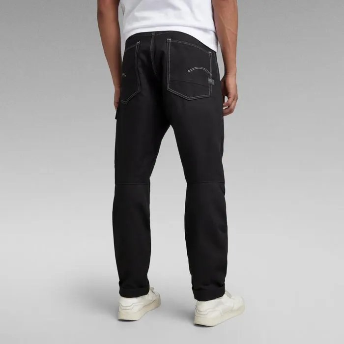 Cargos and Chinos Men GStar RAW Bearing 3D Cargo Pants Dark Black