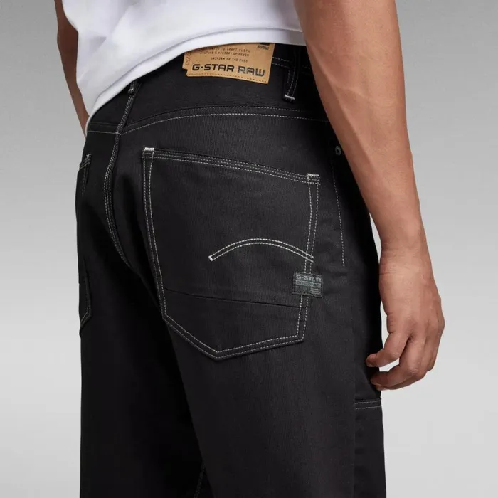 Cargos and Chinos Men GStar RAW Bearing 3D Cargo Pants Dark Black