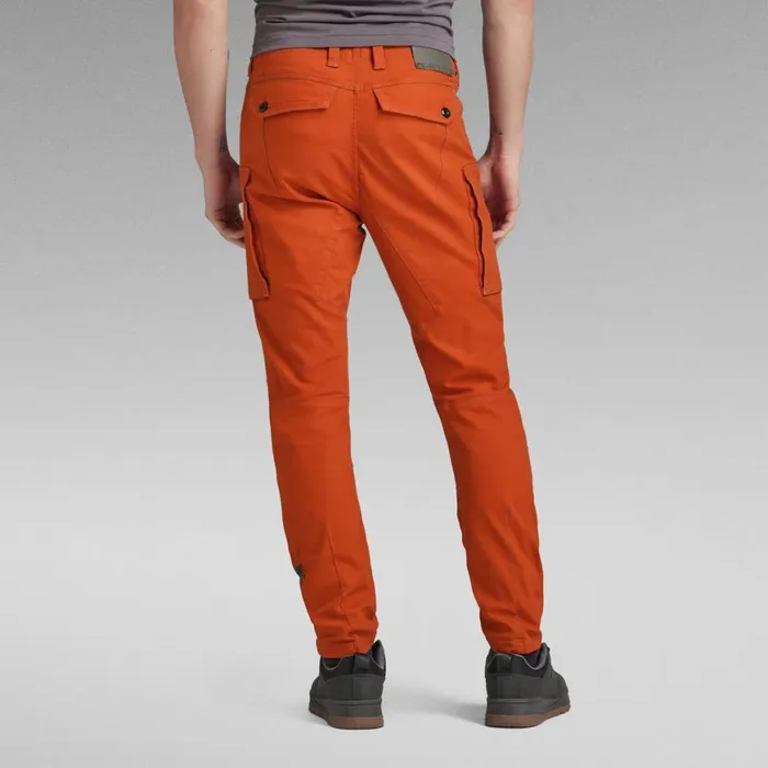 Cargos and Chinos Men GStar RAW Zip Pocket 3D Skinny Cargo Pants Rooibos Tea