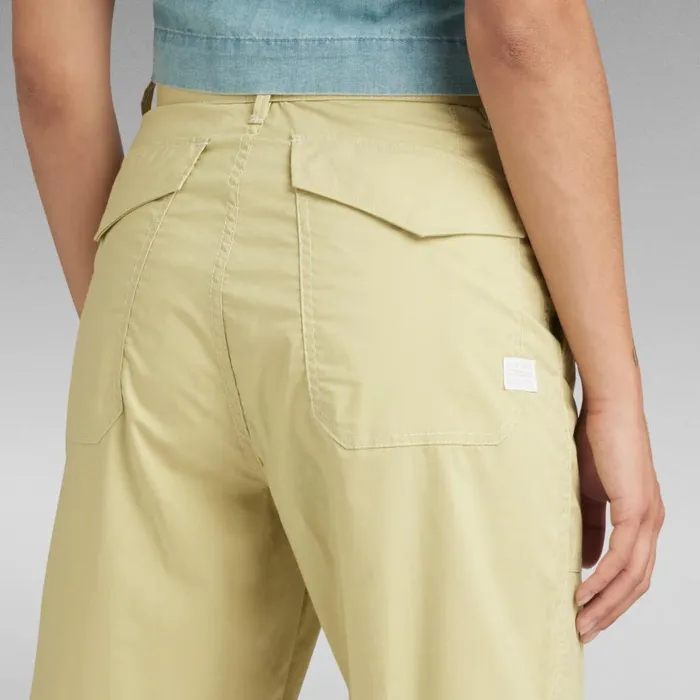 Cargos and Chinos Women GStar RAW 3D Fatigue Boyfriend New Pants Leek Green