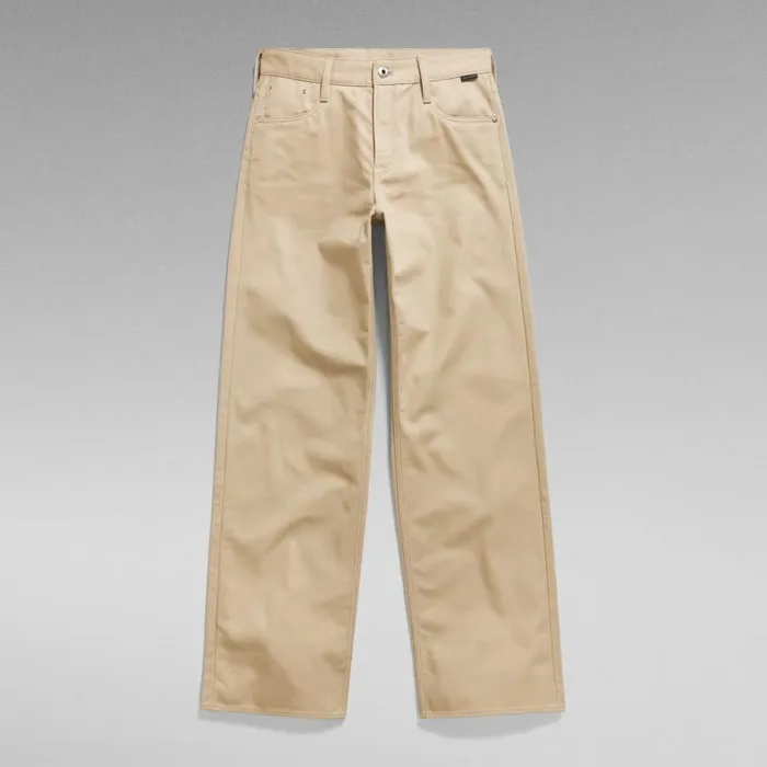 Cargos and Chinos Women GStar RAW Judee Low Waist Loose Pants Westpoint Khaki