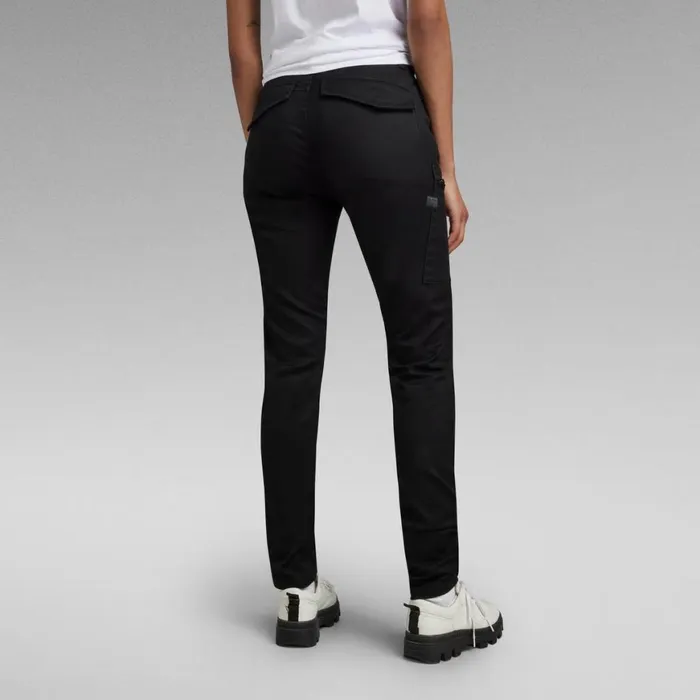 Cargos and Chinos Women GStar RAW Skinny Cargo Pant Dark Black