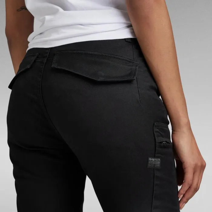 Cargos and Chinos Women GStar RAW Skinny Cargo Pant Dark Black