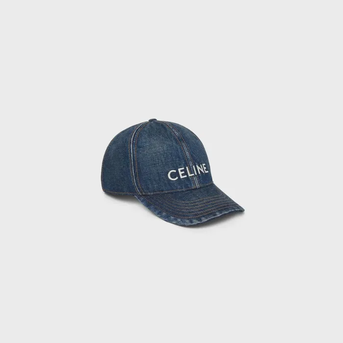 Celine Baseball Cap In Union Wash Trail Wash Men CELINE HATS AND SOFT ACCESSORIES