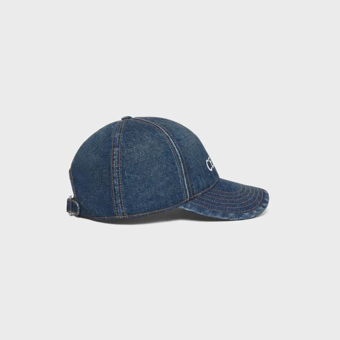 Celine Baseball Cap In Union Wash Trail Wash Men CELINE HATS AND SOFT ACCESSORIES