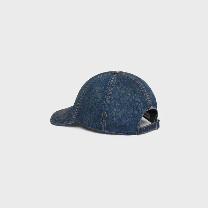 Celine Baseball Cap In Union Wash Trail Wash Men CELINE HATS AND SOFT ACCESSORIES
