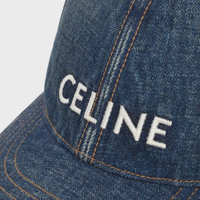 Celine Baseball Cap In Union Wash Trail Wash Men CELINE HATS AND SOFT ACCESSORIES