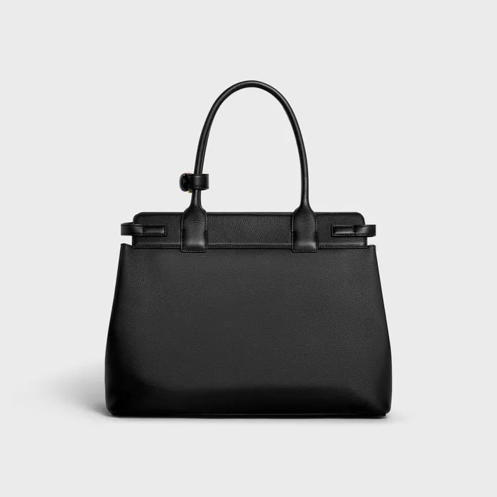 Celine Conti Bag In Supple Calfskin Black Women CELINE CONTI Celine Conti Bag In Supple Calfskin Black Women CELINE CONTI