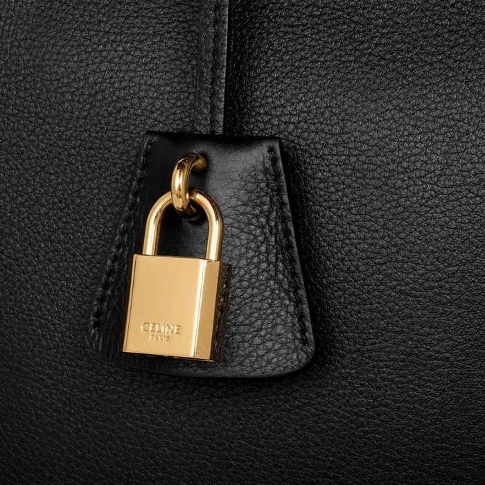 Celine Conti Bag In Supple Calfskin Black Women CELINE CONTI Celine Conti Bag In Supple Calfskin Black Women CELINE CONTI