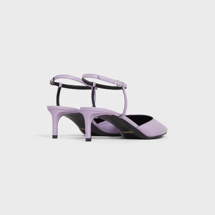 Celine Kitten With Metal Toe In Kidskin Colchique Women CELINE PUMPS