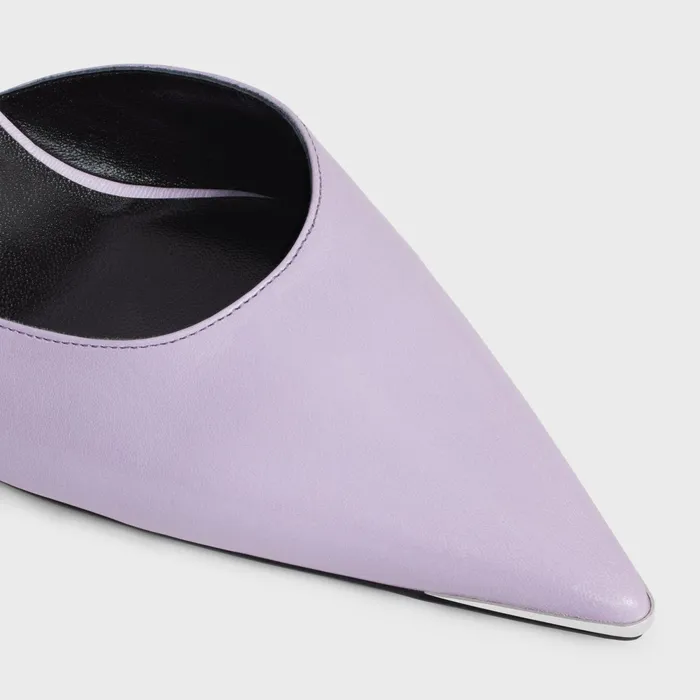 Celine Kitten With Metal Toe In Kidskin Colchique Women CELINE PUMPS