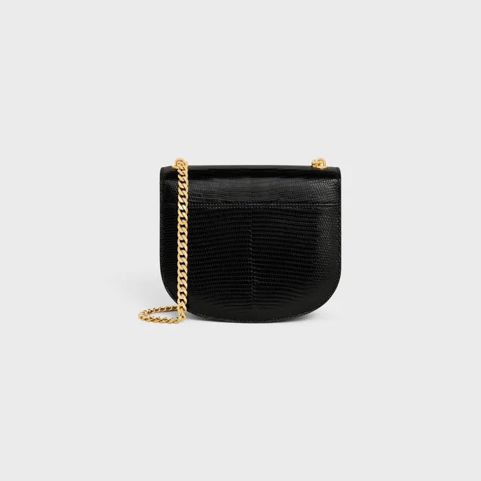 Chain Besace Clea In Lizard Black Women CELINE CLEA Chain Besace Clea In Lizard Black Women CELINE CLEA