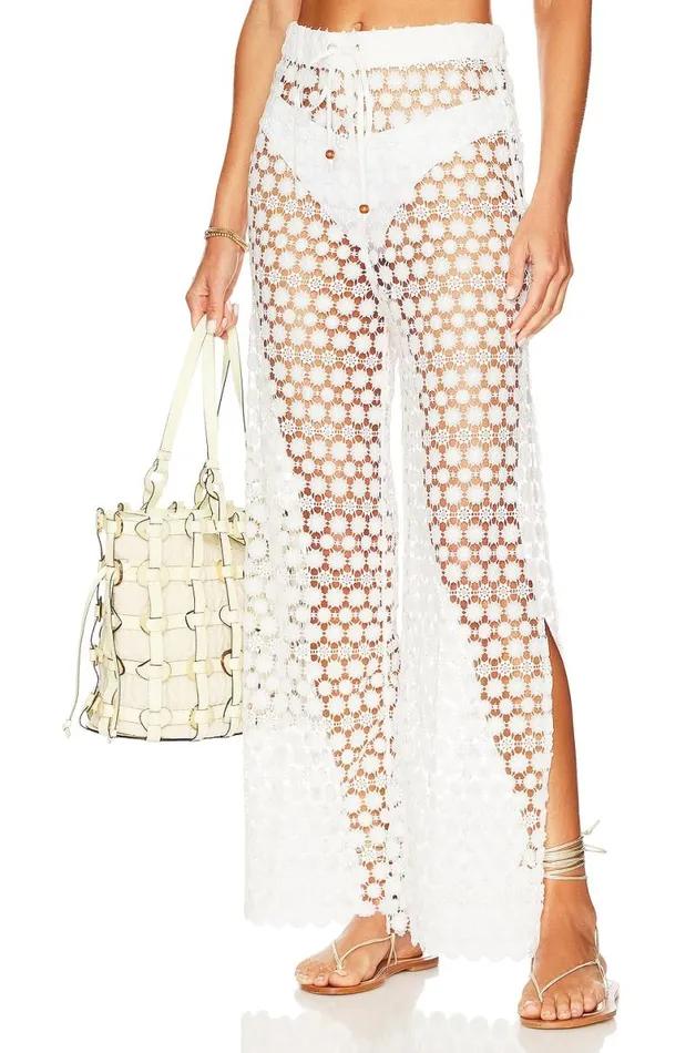 Chiara Pant White Women Lovers and Friends Pants