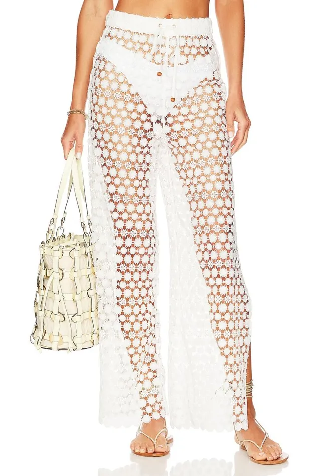 Chiara Pant White Women Lovers and Friends Pants