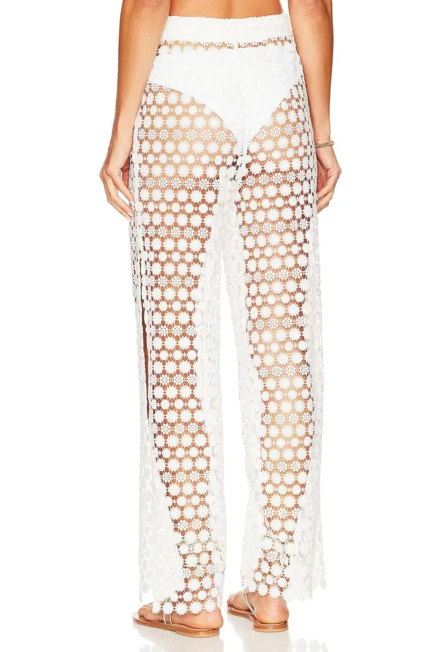 Chiara Pant White Women Lovers and Friends Pants