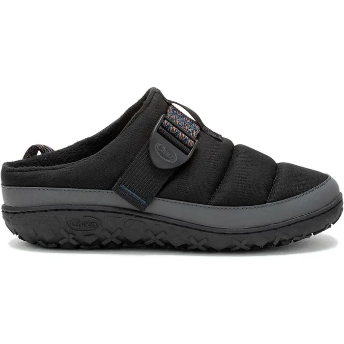 Clogs and SlipOns Men Chaco Ramble Rugged Canvas Clog Black Graphite