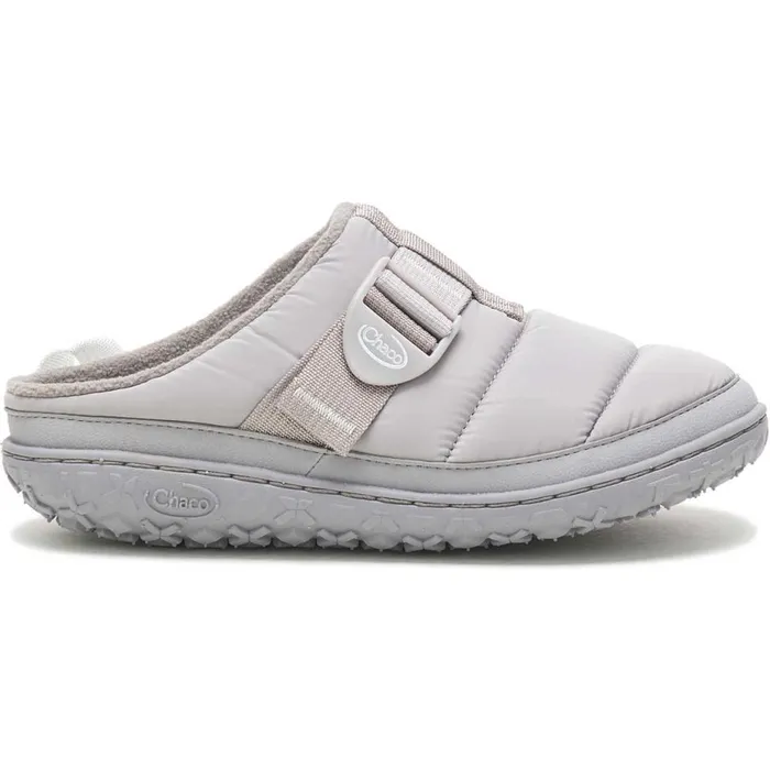 Clogs and SlipOns Women Chaco Ramble Puff Clog Ash Gray