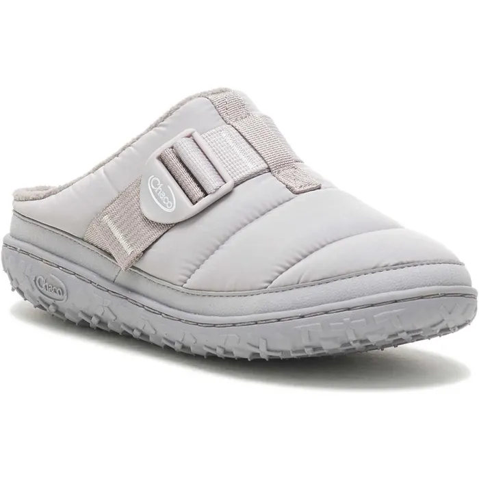 Clogs and SlipOns Women Chaco Ramble Puff Clog Ash Gray Clogs and SlipOns Women Chaco Ramble Puff Clog Ash Gray