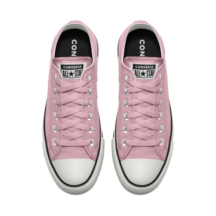 Converse Classic Chuck Custom Chuck Taylor All Star Lift Platform By You wide Sunrise Pink 8211 Women