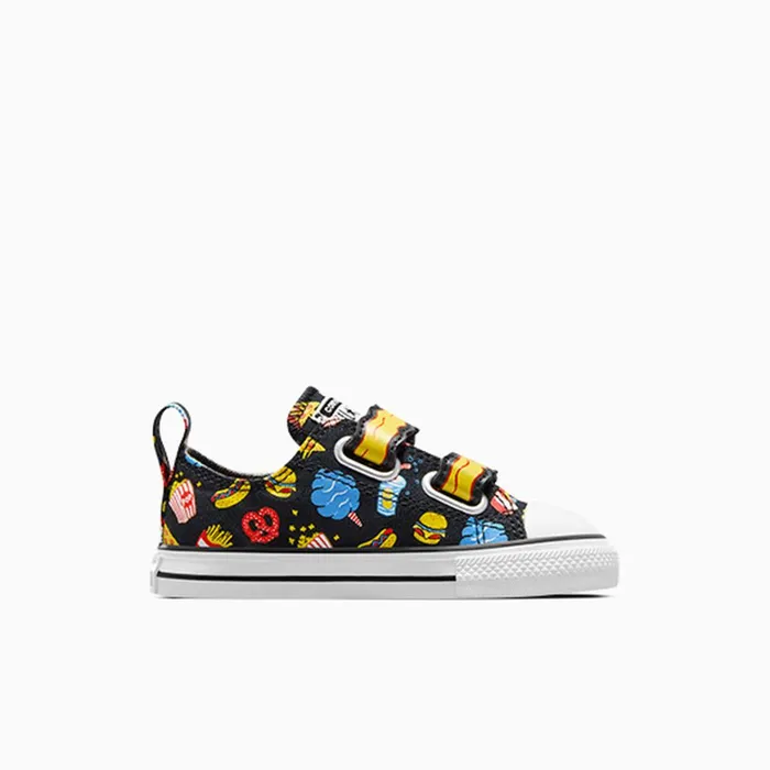Converse EasyOn EasyOff Chuck Taylor All Star Easy On Snacks Blackwhitedandy Lion 8211 Kids