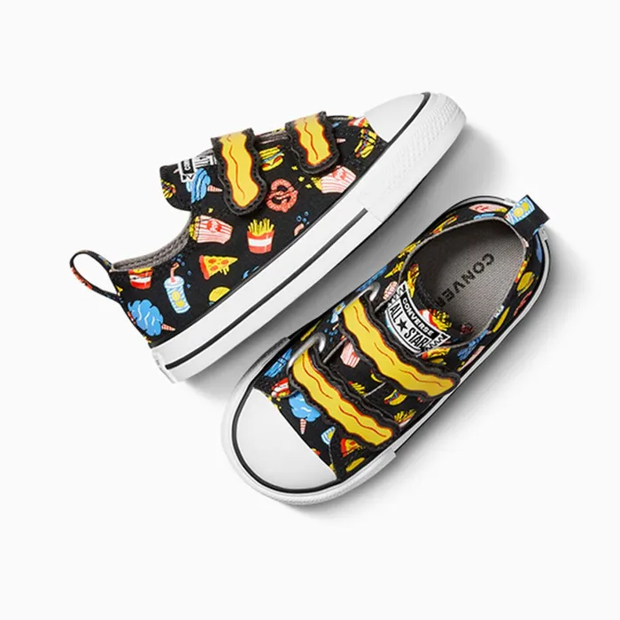 Converse EasyOn EasyOff Chuck Taylor All Star Easy On Snacks Blackwhitedandy Lion 8211 Kids