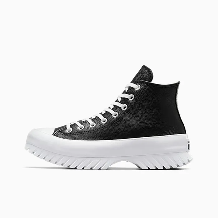 Converse High Top Chuck Taylor All Star Lugged 20 Leather Blackegretwhite 8211 Women